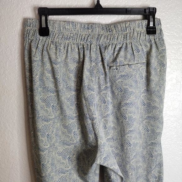 Maison Scotch lightweight pull on geometric elastic waist joggers sz M - Picture 7 of 11